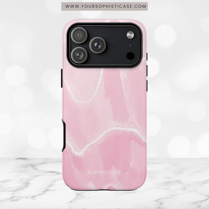Serenity in Light Pink - iPhone Case