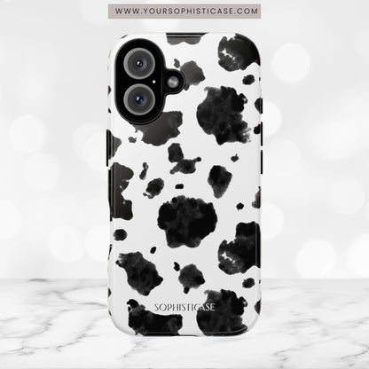 Holy Cow in Black - iPhone Case