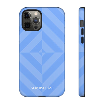 Zenergy in Blue - Dual Layer Shockproof Phone Case for iPhone, Google Pixel and Samsung Galaxy