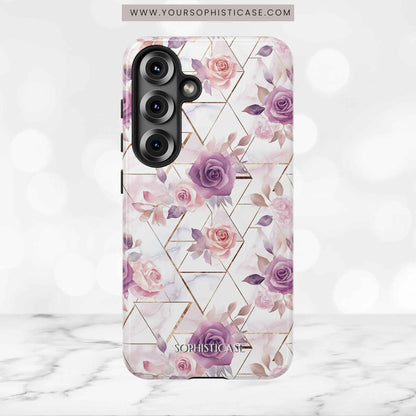 Royal Floral in Rose Royale - Tough Phone Case