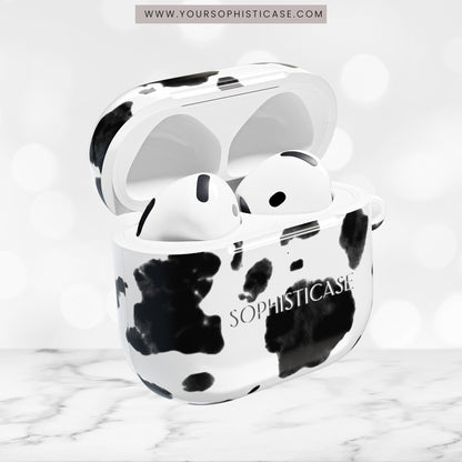 AirPod Cases - Holy Cow in Black