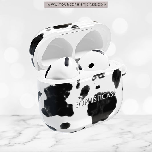AirPod Cases - Holy Cow in Black