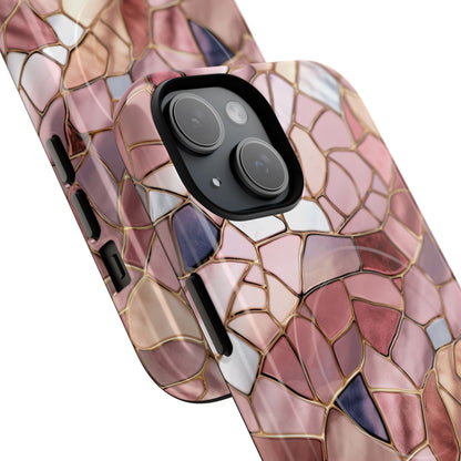 Rose' Runway in Pink Mosaic - Magsafe Case