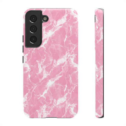 Marble Crush in Pink - Tough Phone Case