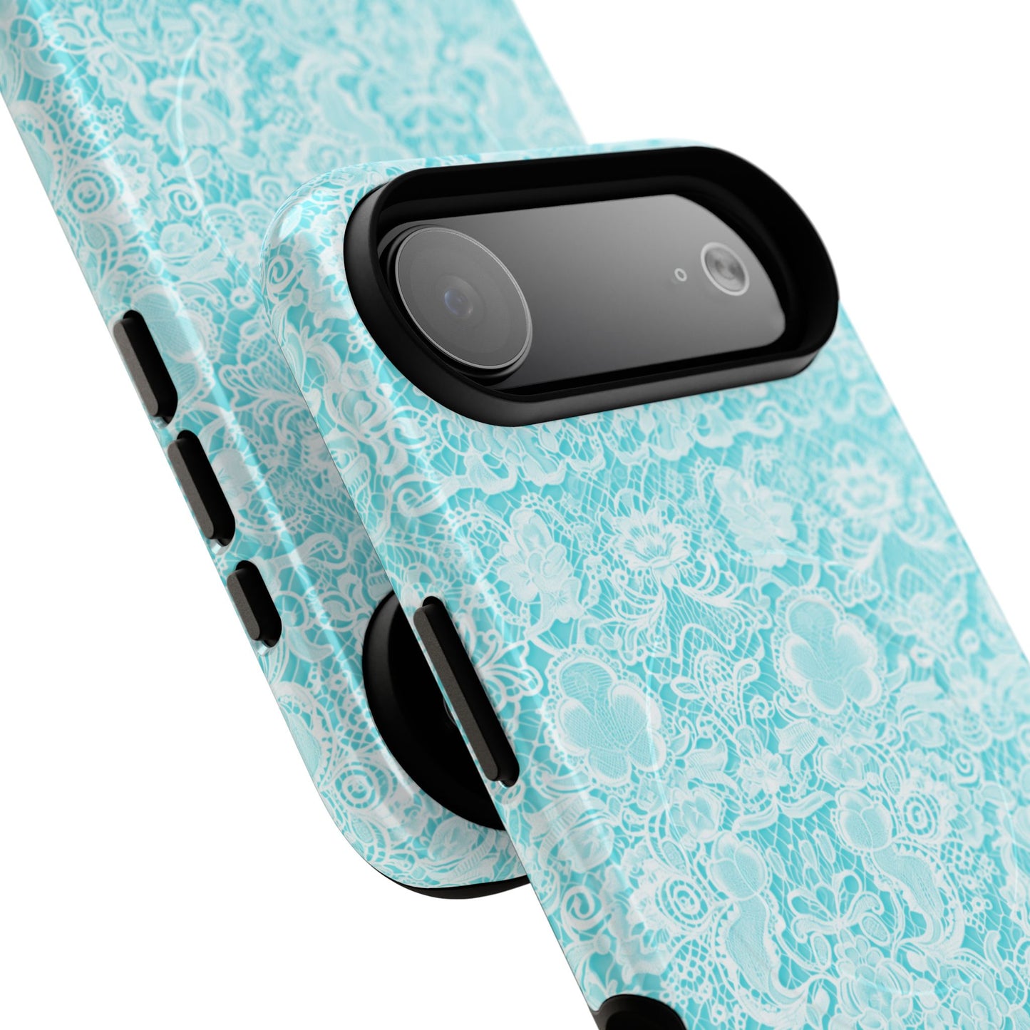 Luxe Lace in Aqua - Magsafe Case