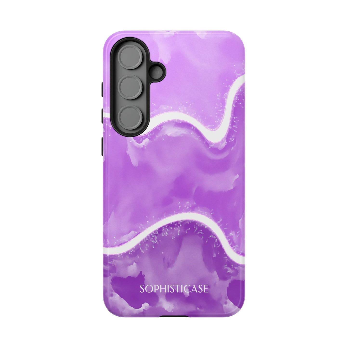 Serenity in Deep Purple - Protective Phone Case for Samsung Galaxy