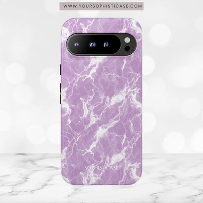 Marble Crush in Purple - Tough Phone Case