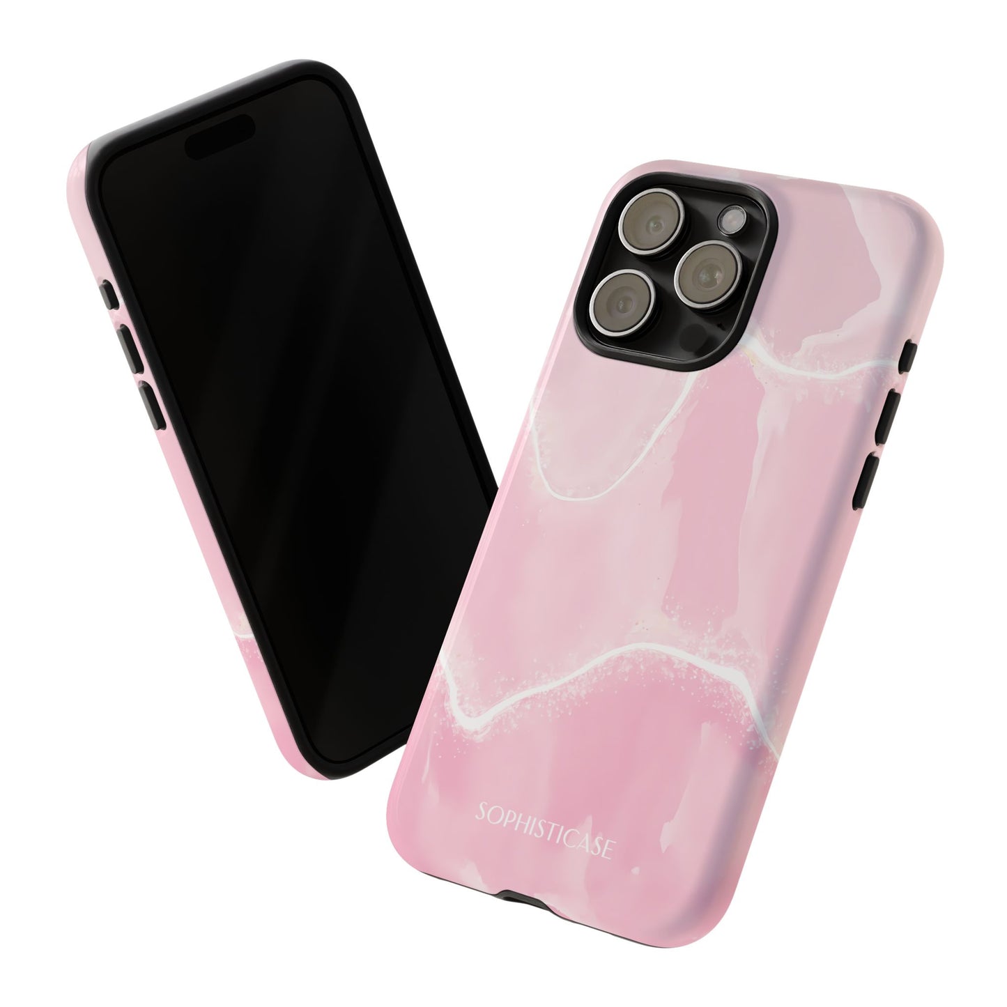 Serenity in Light Pink - iPhone Case