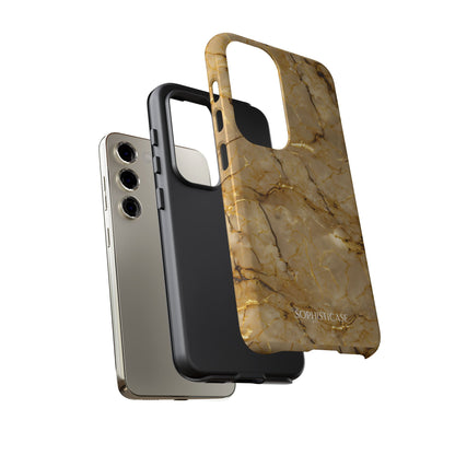 Marble Opulence in Gold - iPhone Case, Samsung Galaxy Case, Google Pixel Case