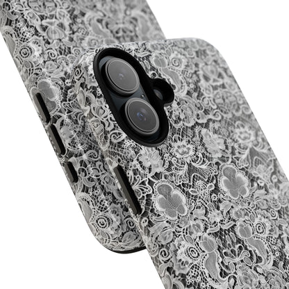 Luxe Lace in Black - Magsafe Case