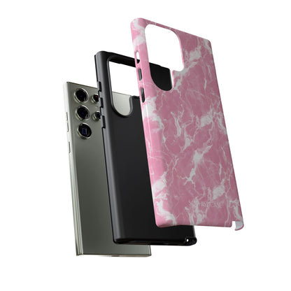 Marble Crush in Pink - Tough Phone Case