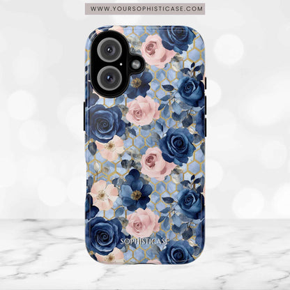 Royal Floral in Gilded Sky - Tough Phone Case