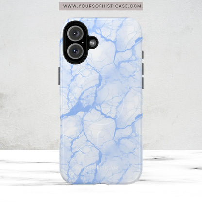 Marble Opulence in Blue - Magsafe Case