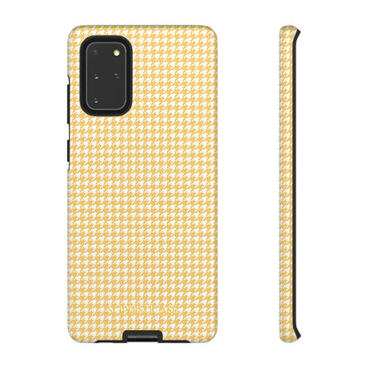 Tough Case - Houndstooth in Mustard