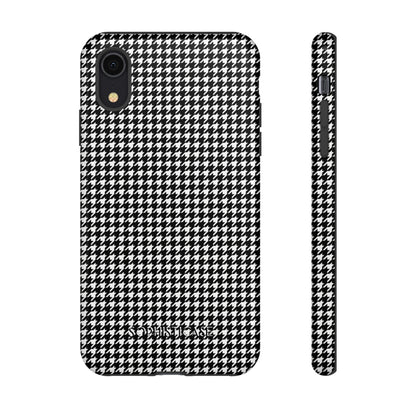 Tough Case - Houndstooth in Black