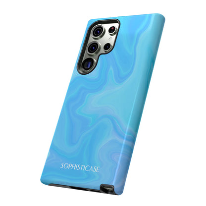 Liquid Magic in Blue - Drop Proof Phone Case for Samsung Galaxy