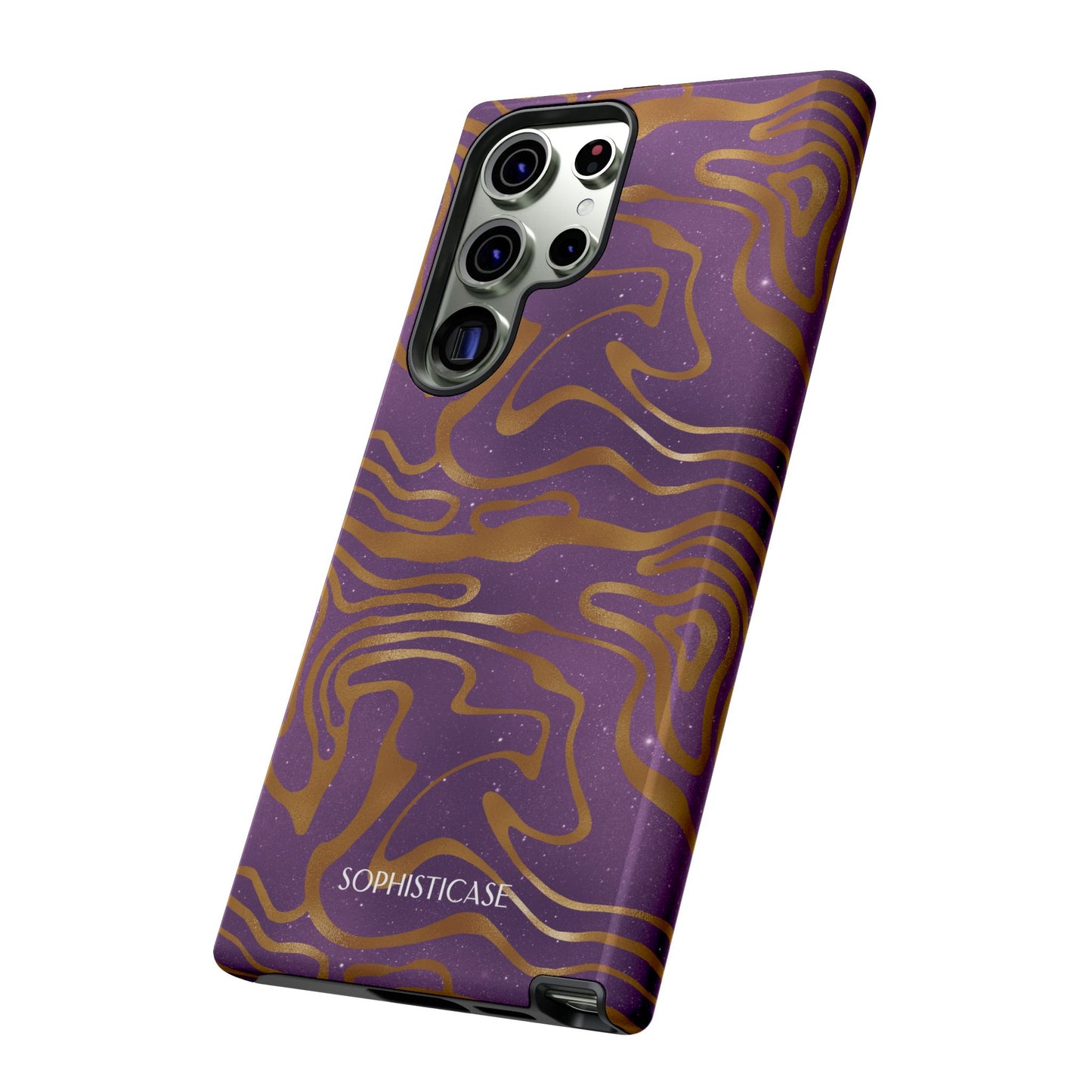 Cosmic Zebra in Purple - iPhone Case, Samsung Galaxy Case, Google Pixel Case