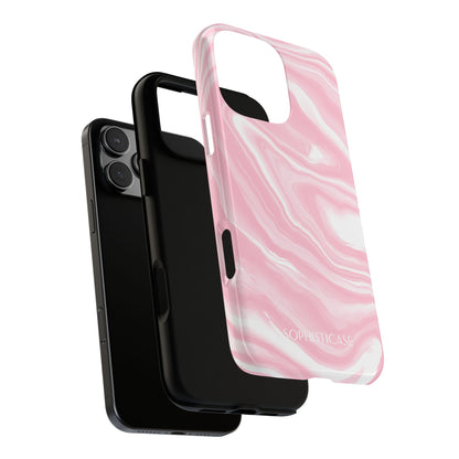 Liquid Dreams in Pink - Drop Proof Phone Case for iPhone