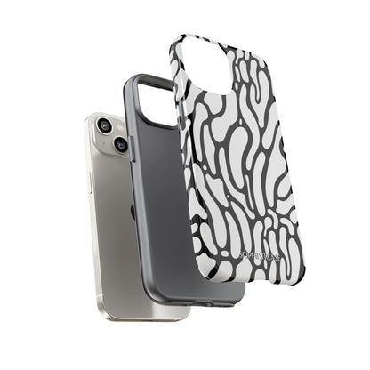 Dark Thoughts in Onyx - Tough Phone Case