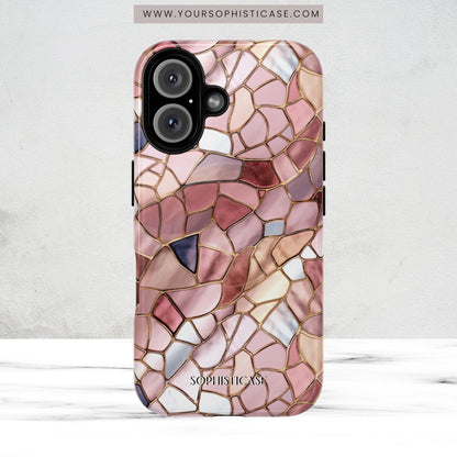 Rose' Runway in Pink Mosaic - Magsafe Case
