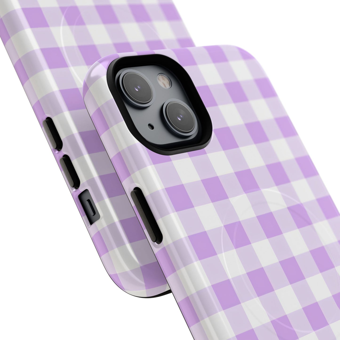 Gingham in Purple - Magsafe Case