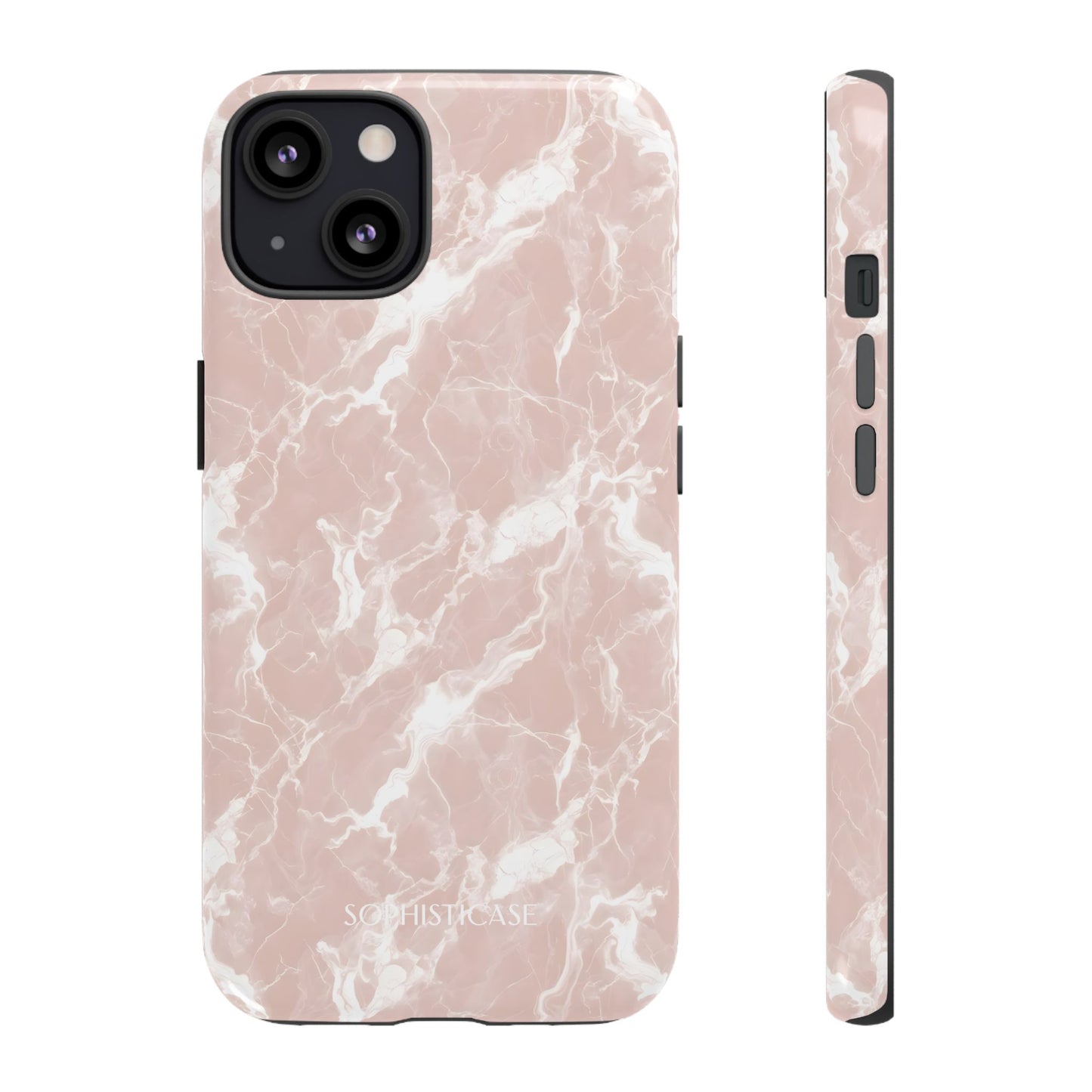 Marble Crush in Neutral Beige - iPhone Case