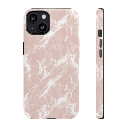 Marble Crush in Neutral Beige - iPhone Case