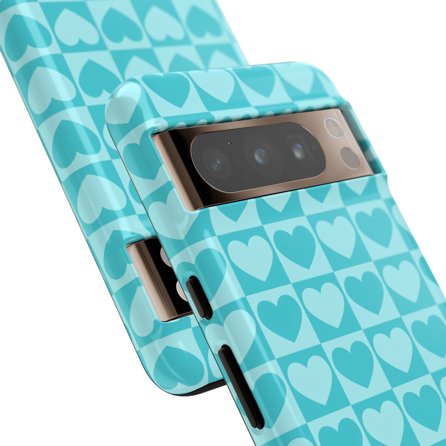 Tough Love in Aqua - Tough Phone Case