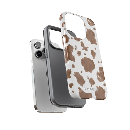 Holy Cow in Brown - iPhone Case