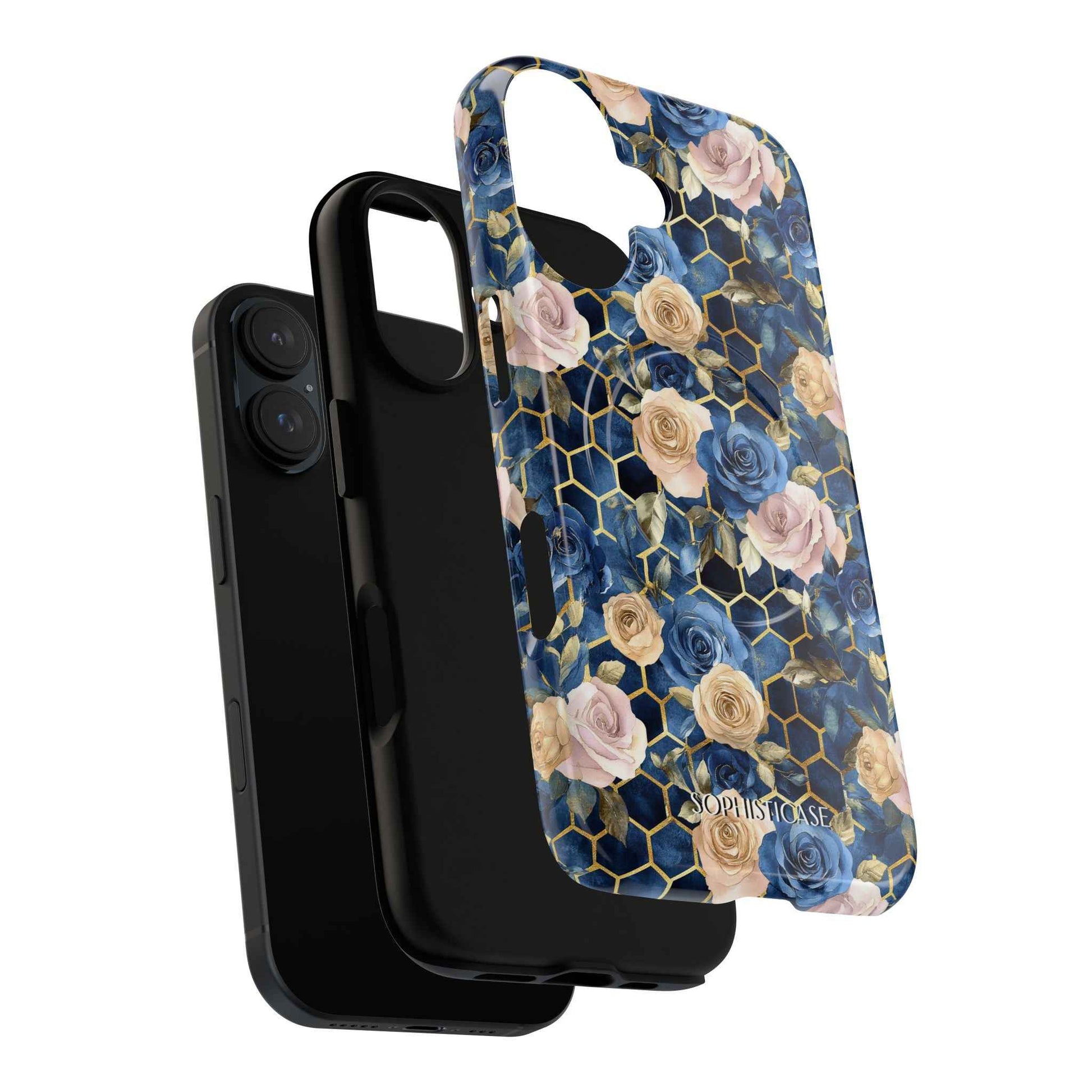 Royal Floral in Midnight Rose - iPhone Magsafe Case