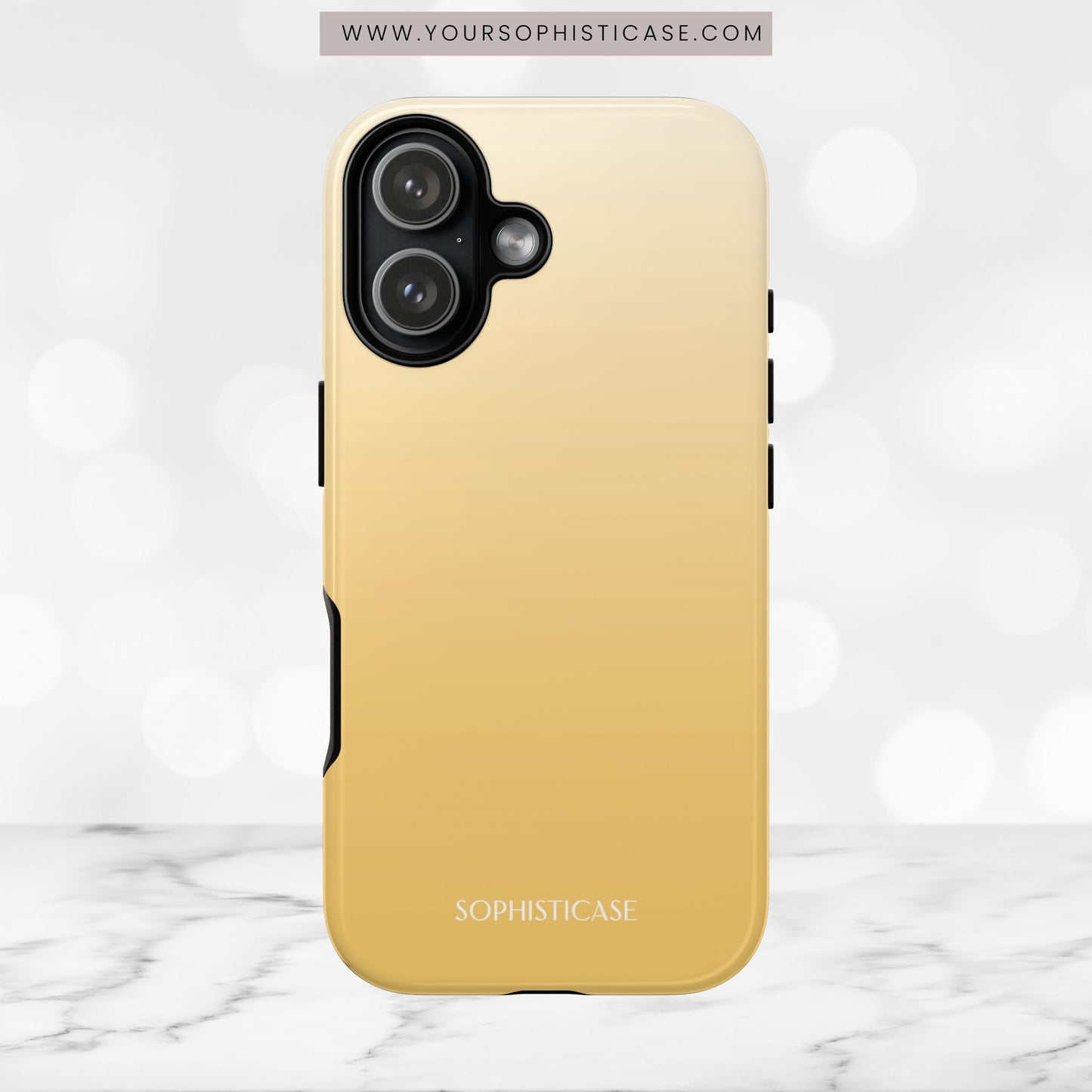 Heavenly in Mustard - Tough Phone Case