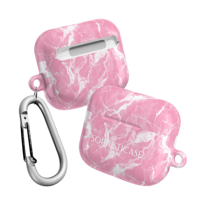 AirPod Cases - Marble Crush in Pink