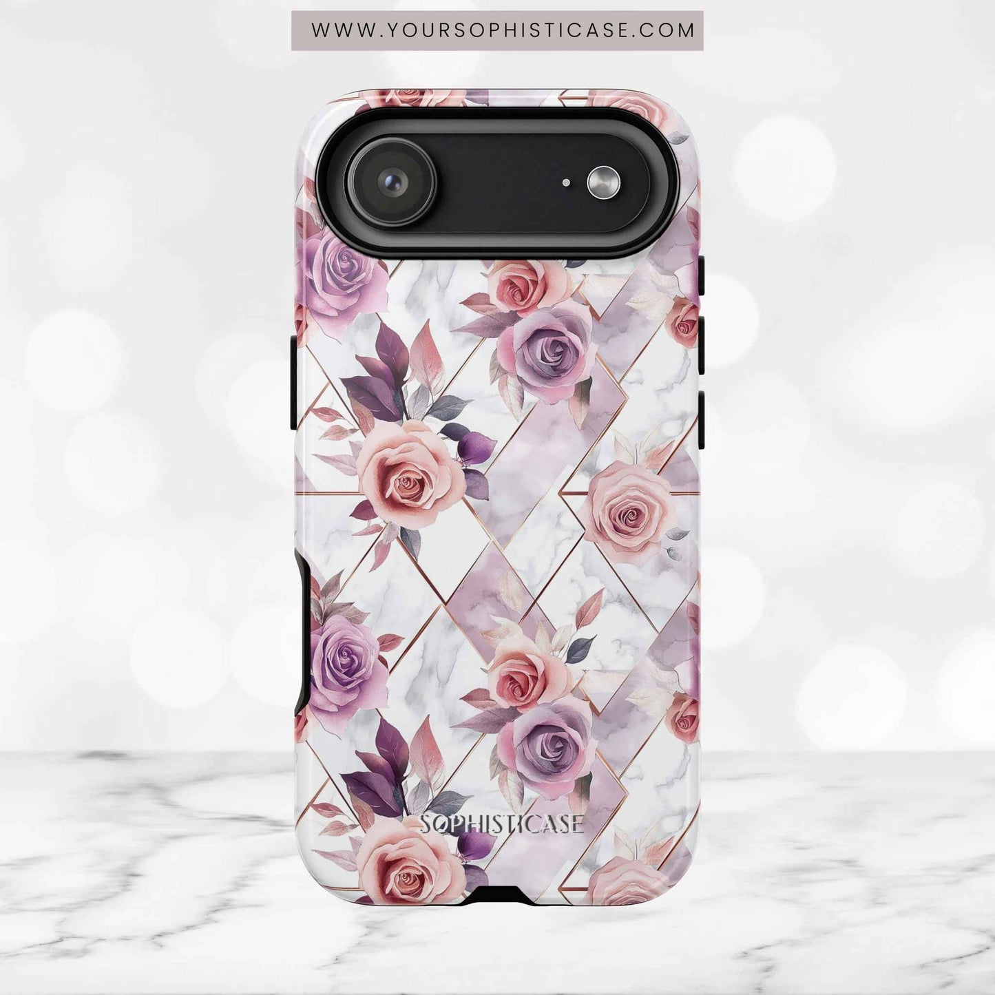 Royal Floral in Blush Manor - Tough Phone Case