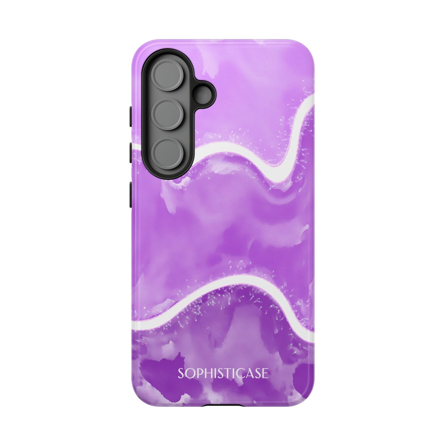 Serenity in Deep Purple - Protective Phone Case for Samsung Galaxy