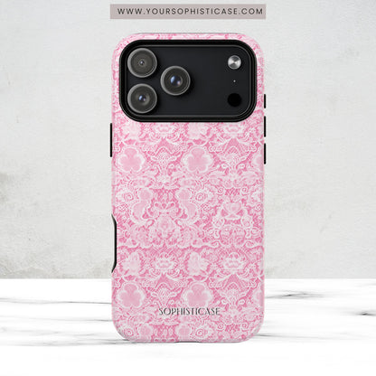 Luxe Lace in Pink - Magsafe Case