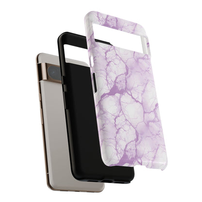 Marble Opulence in Purple - Tough Phone Case