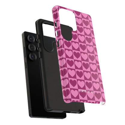Tough Love in Purple - Tough Phone Case