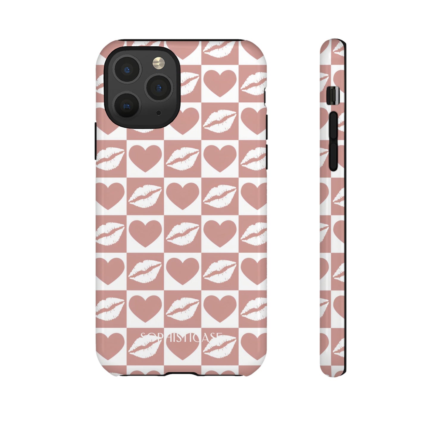 Belle Amie in Neutral Brown - Galentines Release - Drop Proof Protective Phone Case for iPhone, Samsung Galaxy and Google Pixel