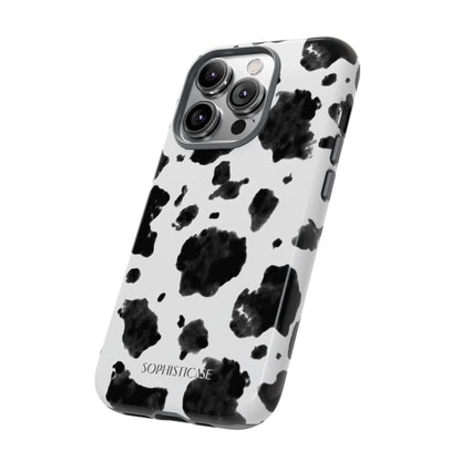 Holy Cow in Black - iPhone Case