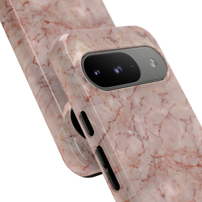 Marble Opulence in Pink - iPhone Case, Samsung Galaxy Case, Google Pixel Case