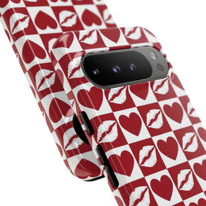 Belle Amie in Red - Tough Phone Case