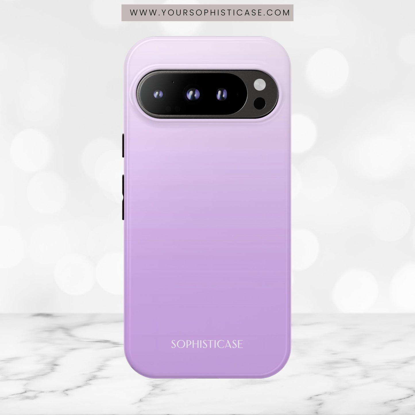 Heavenly in Light Purple - Tough Phone Case
