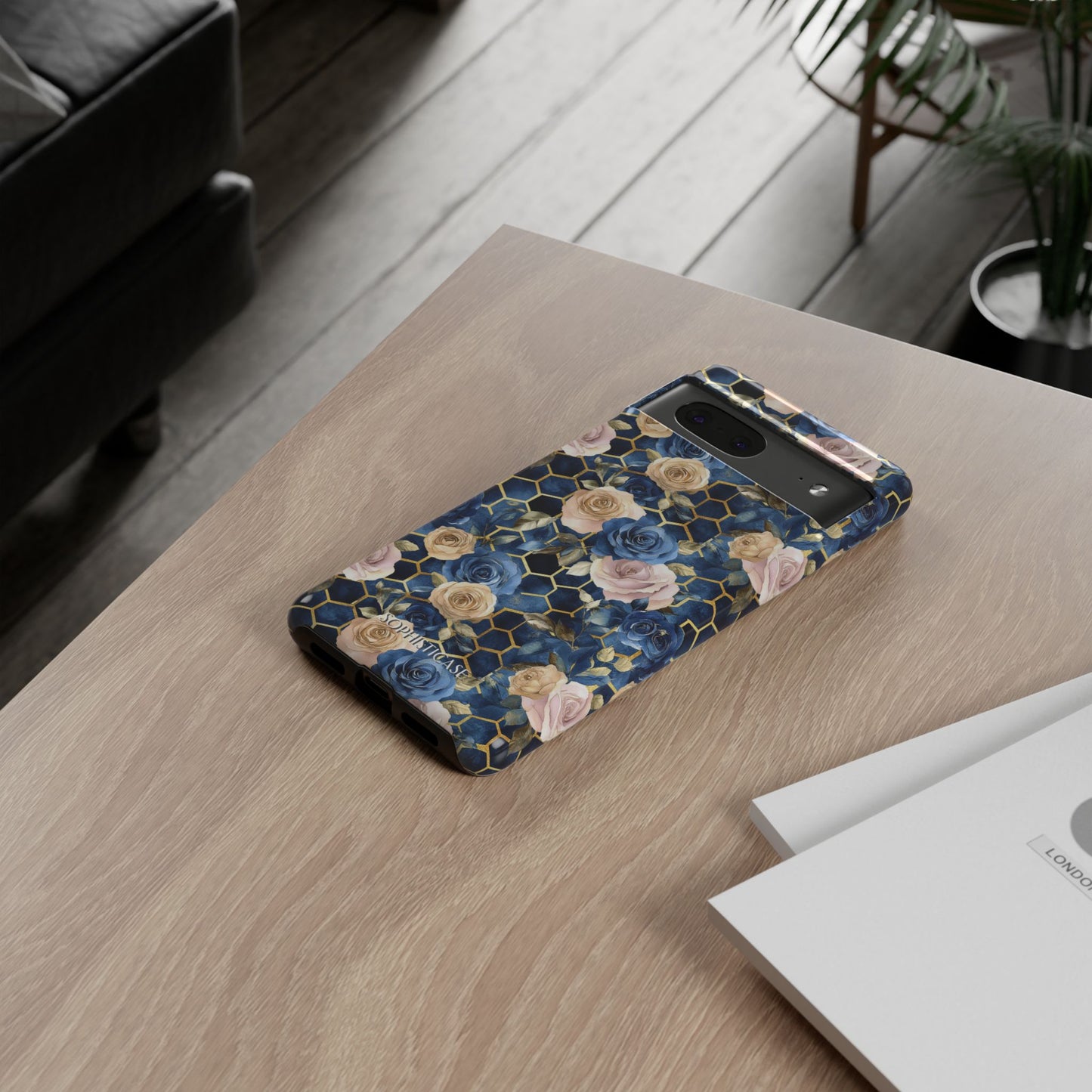 Royal Floral in Midnight Rose - Tough Phone Case