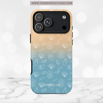 Seashell Society in Sandy Shore - iPhone Case