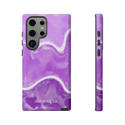 Serenity in Deep Purple - Protective Phone Case for Samsung Galaxy