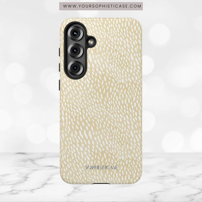 Oh Deer! in Neutral Beige- Tough Phone Case