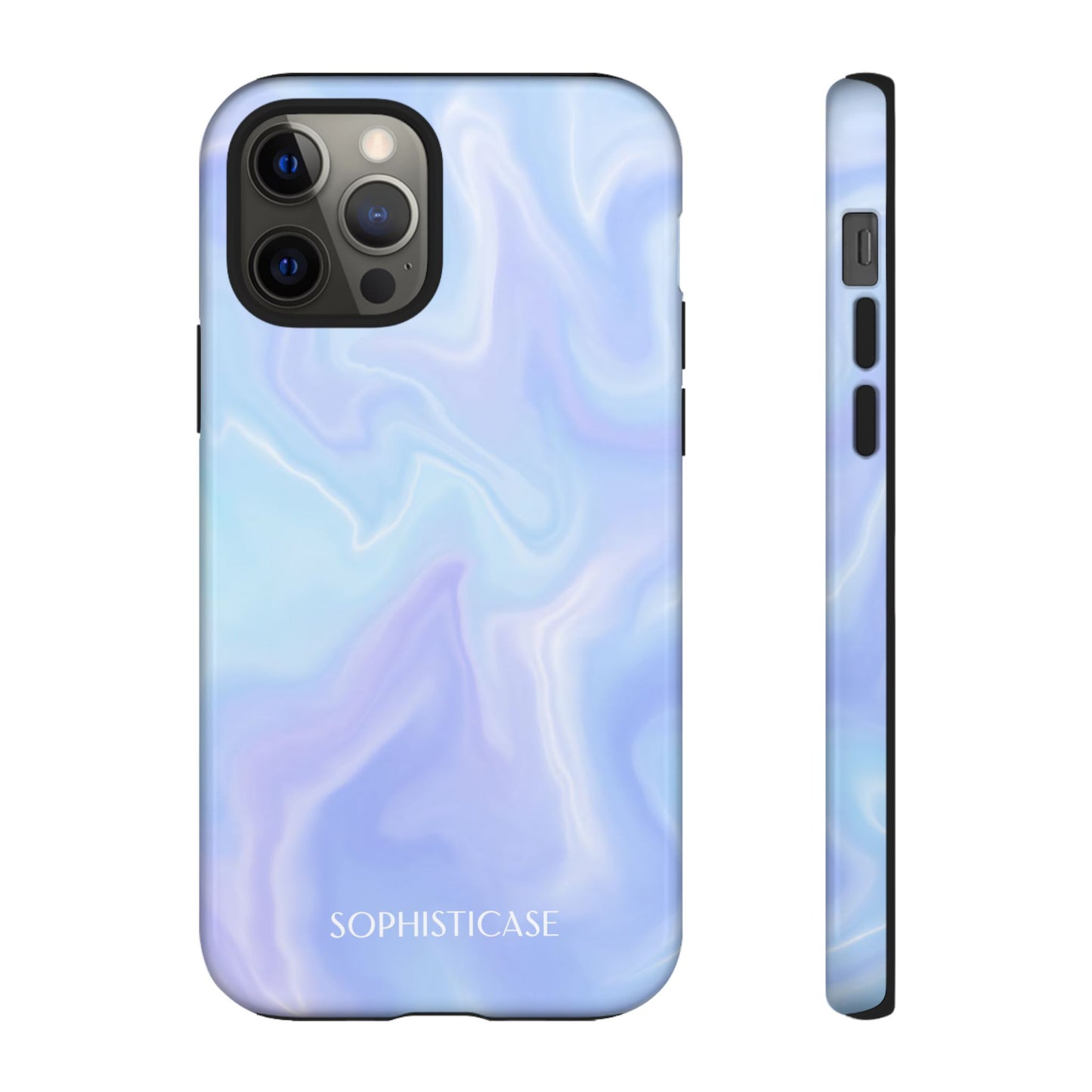 Liquid Magic in Blue Haze - iPhone Case
