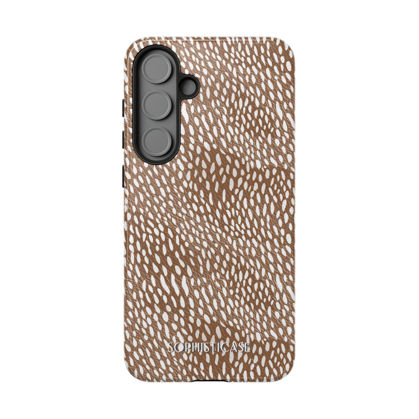 Oh Deer! in Brown - Drop Proof Phone Case for Samsung Galaxy