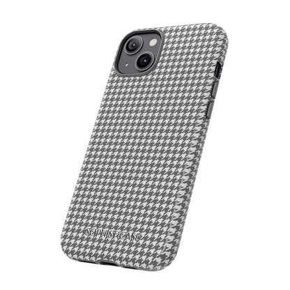 Tough Case - Houndstooth in Grey