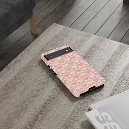Tough Love in Pink - Tough Phone Case